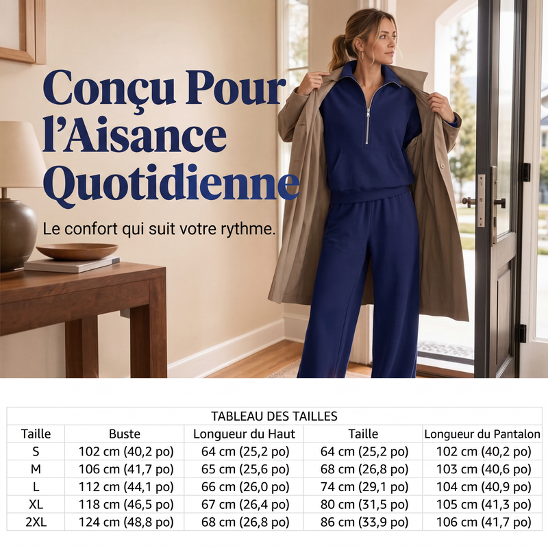 Ensemble de détente confort et décontracté