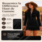 Robe western à franges en suédine pour femme