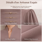 Robe moulante élégante pour femme à col en V et manches évêques