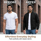 Blouson bomber classique pour homme à fermeture éclair