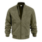 Blouson bomber classique pour homme à fermeture éclair