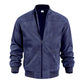 Blouson bomber classique pour homme à fermeture éclair