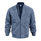 Blouson bomber classique pour homme à fermeture éclair