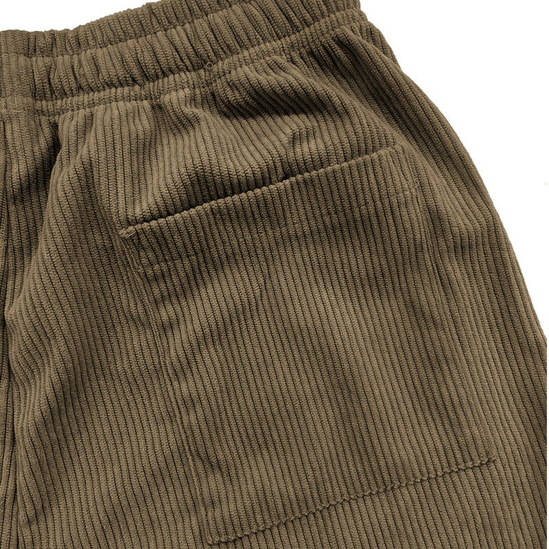 🌿👖 -50% | Pantacourt Femme en Maille Côtelée – Jambe Large, Taille à Cordon, Confortable & Élégant