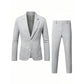 Costume 2 pièces ajusté pour homme