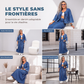 Robe longue en jean amincissante