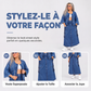 Robe longue en jean amincissante