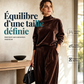 Ensemble de maille raffiné pour trajets professionnels