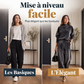 Ensemble de maille raffiné pour trajets professionnels