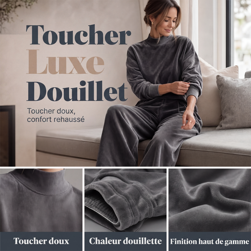 Ensemble de maille raffiné pour trajets professionnels