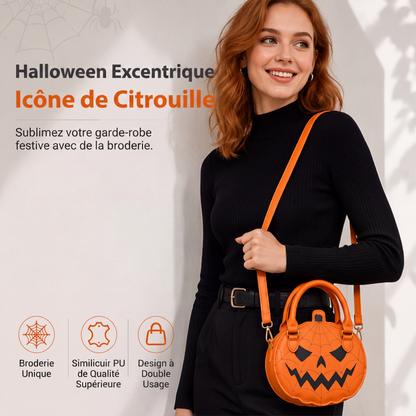Mignon sac à main citrouille d'Halloween