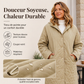 Manteaux à capuche matelassés diamant pour femme, pour l'hiver