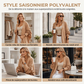 Cardigan en maille coupe ample pour femme