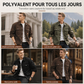 Veste cargo classique coupe ample pour homme