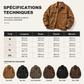 Veste cargo classique coupe ample pour homme
