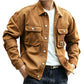 Veste cargo classique coupe ample pour homme