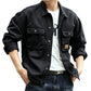 Veste cargo classique coupe ample pour homme