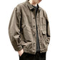 Veste cargo classique coupe ample pour homme