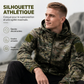 Veste à capuche de camouflage outdoor pour homme
