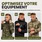Veste à capuche de camouflage outdoor pour homme
