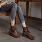 Bottines cheville ethniques vintage pour femmes