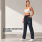 Pantalons de sport décontractés pour femme avec poches zippées
