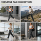 Pantalons de sport décontractés pour femme avec poches zippées