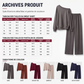 Ensemble 2 pièces sweat-shirt et pantalon de survêtement pour femme
