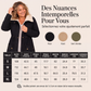Veste matelassée à capuche mi-longue pour femme