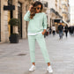 Ensemble sweat et pantalon fausse deux pièces pour femme