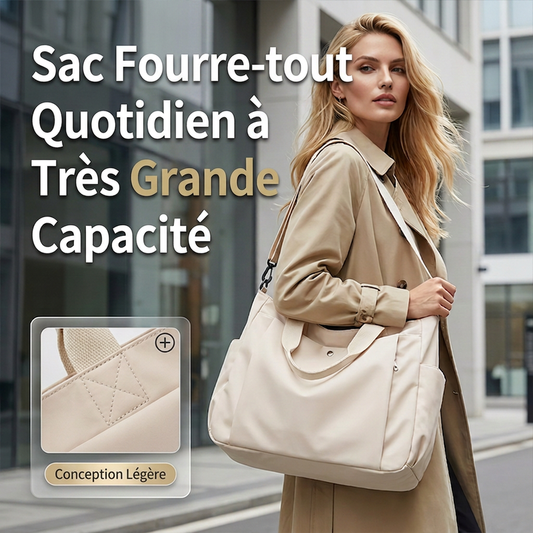 Sac fourre-tout grande capacité pour femmes