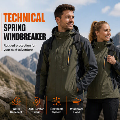 Vestes de randonnée pour homme, imperméables et coupe-vent