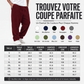 Pantalon en velours côtelé rayé rétro pour homme