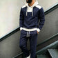 Ensemble sweat à capuche et pantalon color-block pour homme