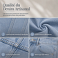 Jeans larges décontractés à taille haute pour femme