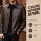 Blouson en cuir urbain raffiné
