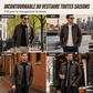 Blouson en cuir urbain raffiné