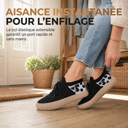 Mocassins à enfiler pour femmes, chaussures plates décontractées d'été, légères et respirantes, grandes tailles disponibles