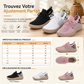 Mocassins à enfiler pour femmes, chaussures plates décontractées d'été, légères et respirantes, grandes tailles disponibles