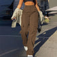 Pantalons cargo amincissants élégants pour femme