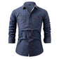 Chemise en jean décontractée à manches longues pour homme