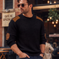 Pull en maille à col rond pour homme