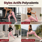 Pantalons de yoga cargo taille haute pour femme