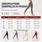Pantalons de yoga cargo taille haute pour femme