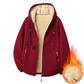 Sweat à capuche zippé chaud pour homme