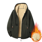 Sweat à capuche zippé chaud pour homme