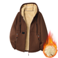 Sweat à capuche zippé chaud pour homme