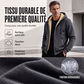 Veste à capuche chaude d'hiver pour homme