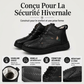 Bottes de neige antidérapantes doublées chaudes pour femme
