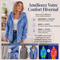 Veste à capuche douce et moelleuse pour femme
